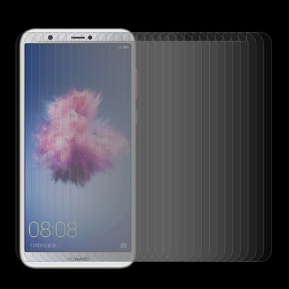 Stack of 100 2.5D curved tempered glass screen protectors for Huawei P smart/Enjoy 7S