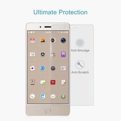 Tempered glass screen protector with anti-smudge and anti-scratch protective layer