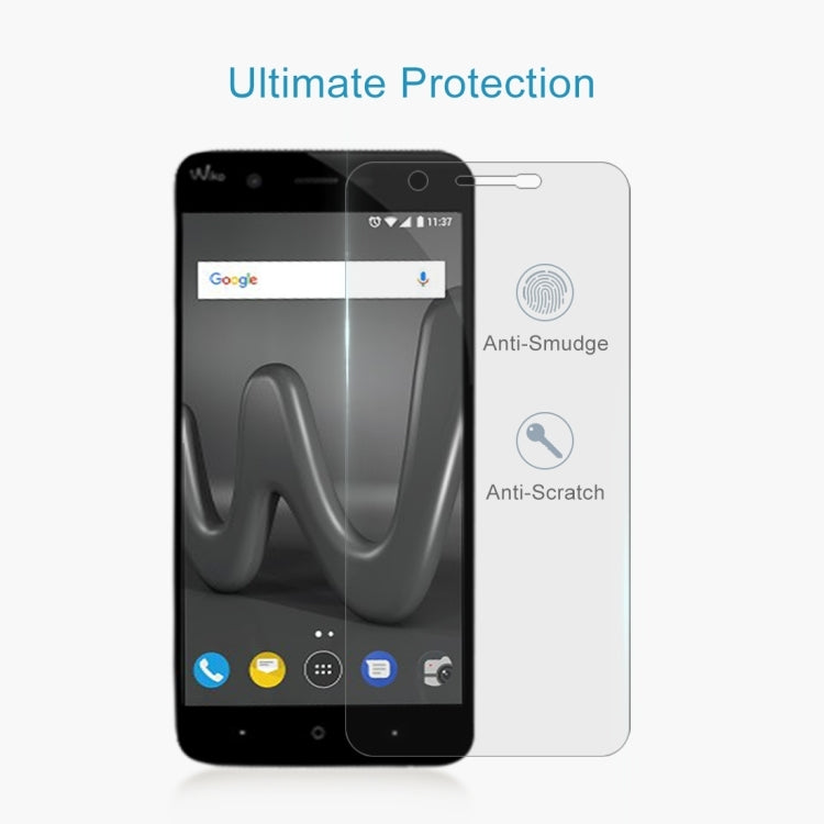 Clear tempered glass screen protector sheet for smartphone display with protective coating