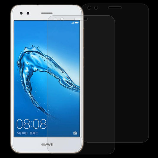 Tempered glass screen protector set with curved edge, covering a phone display front