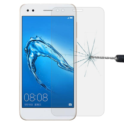 Tempered glass screen protector with 2.5D curved edges, clear fit for Huawei phone