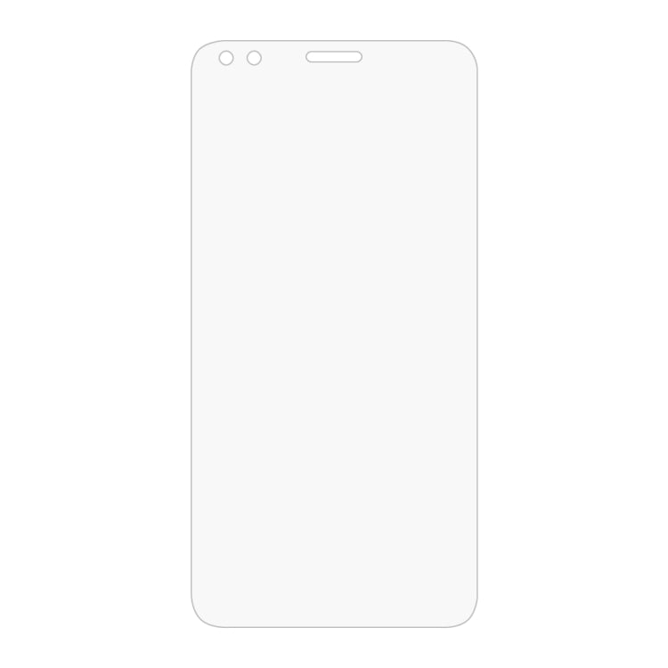 Tempered glass screen protector sheet with clear 2.5D curved edge design