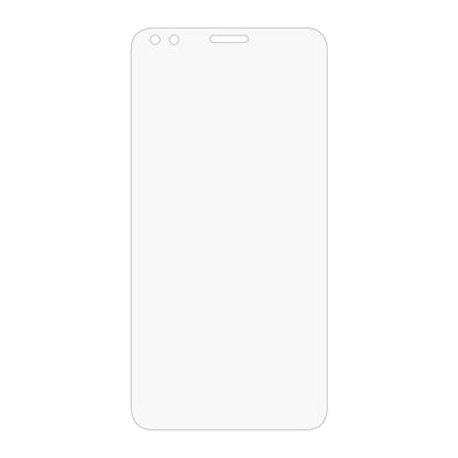 Tempered glass screen protector sheet with clear 2.5D curved edge design