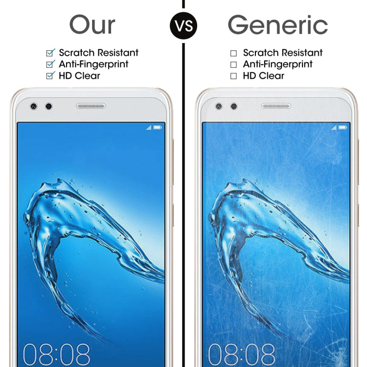 HD clear tempered glass screen protector with scratch-resistant surface