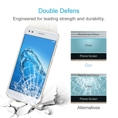 Tempered glass screen protector with reinforced glass layer for extra durability