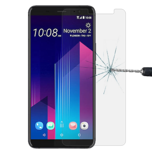 Tempered glass screen protector for curved smartphone display, shows impact shield
