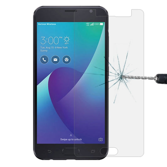 Tempered glass screen protector for Asus ZenFone V V520KL, clear, curved edges