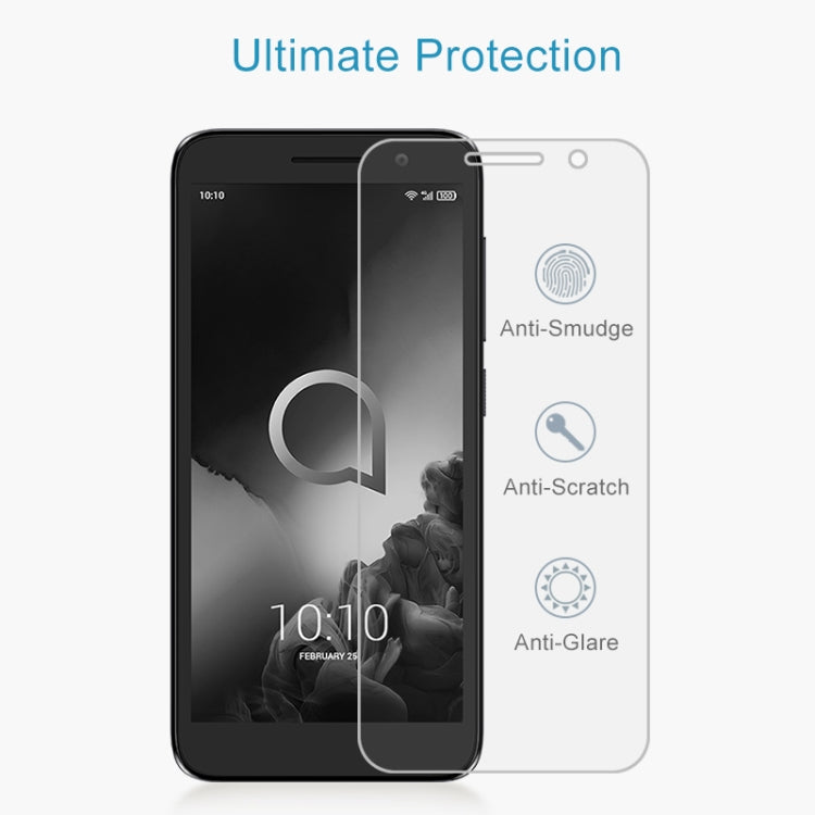 Tempered glass screen protector with anti-smudge, anti-scratch, anti-glare features