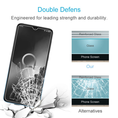 Tempered glass screen protector with reinforced glass layers for added durability