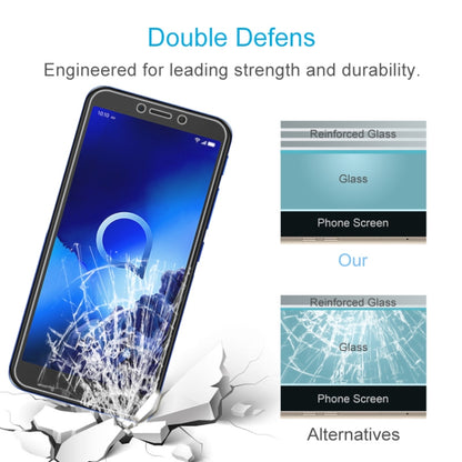 Tempered glass screen protector film with reinforced glass for strength and durability
