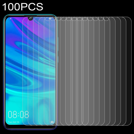 100-pack 9H tempered glass screen protectors for phone, 2.5D curved edge