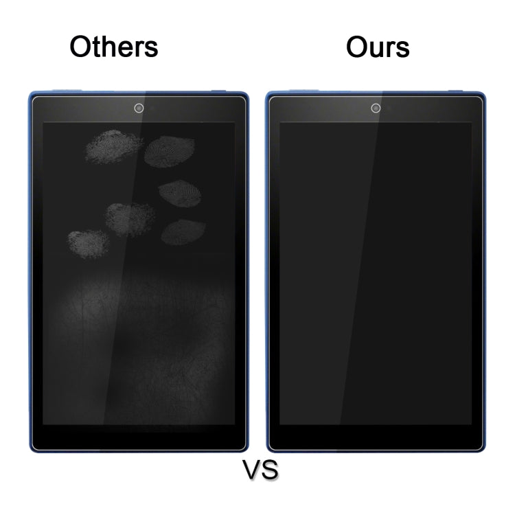 Tempered glass screen protector comparison, clearer display versus darker glare