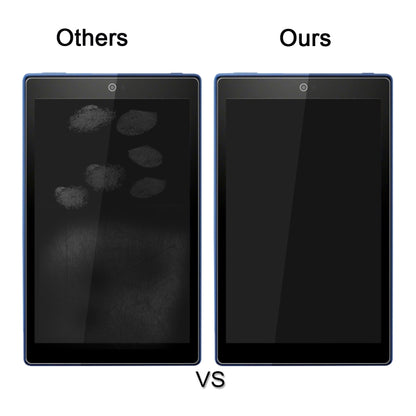 Tempered glass screen protector comparison, clearer display versus darker glare