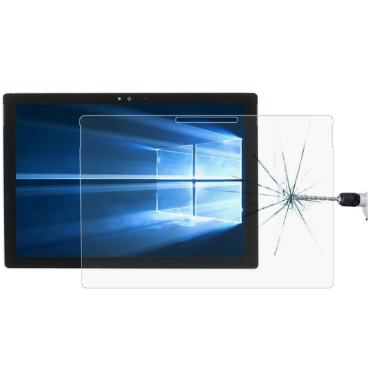 Tempered glass screen protector film for Surface Pro 4, full-screen coverage