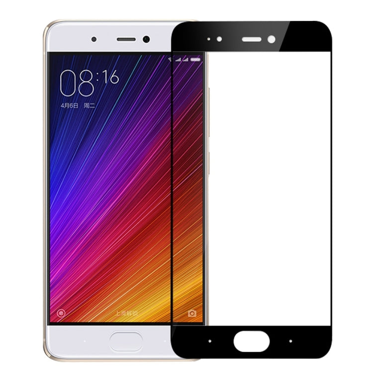 Tempered glass screen protector sheet with black border for full-screen display
