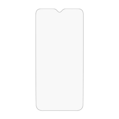 Tempered glass screen protector film with rounded edges, non-full coverage