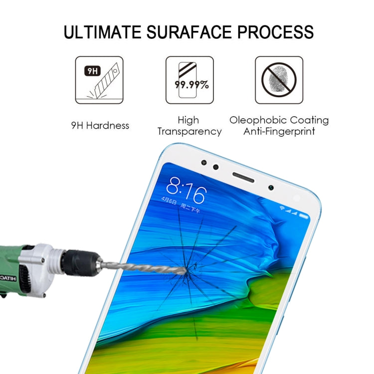 Tempered glass screen protector with hard 9H coating and anti-fingerprint finish