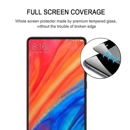 Full-screen tempered glass screen protector with rounded edges and alignment guide