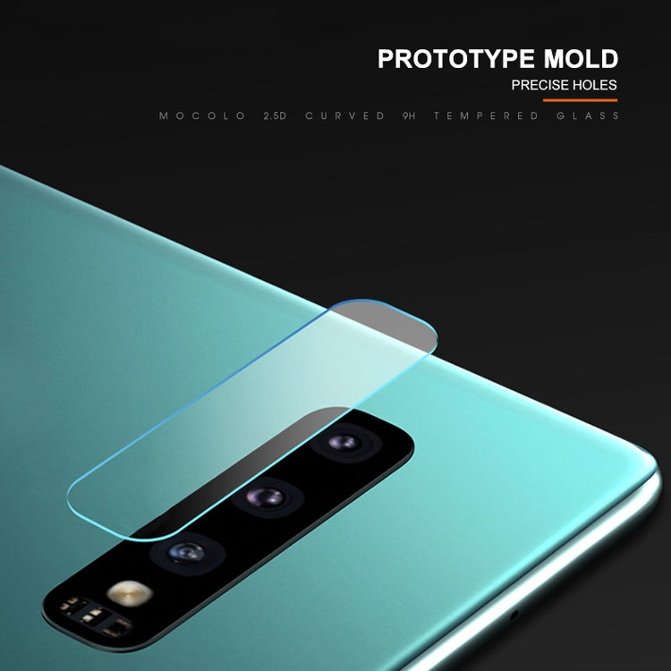 mocolo 2.5D rear camera lens tempered glass film, clear curved fit over camera