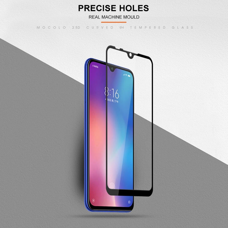 Tempered glass screen protector film with precise cutouts for Xiaomi Mi 9 SE