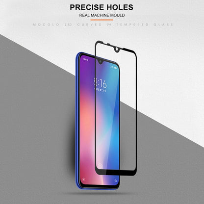 Tempered glass screen protector film with precise cutouts for Xiaomi Mi 9 SE
