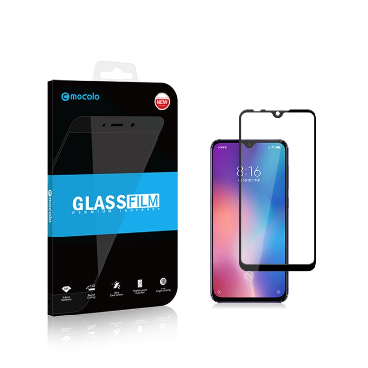 Tempered glass screen protector retail box with film for Xiaomi Mi 9 SE