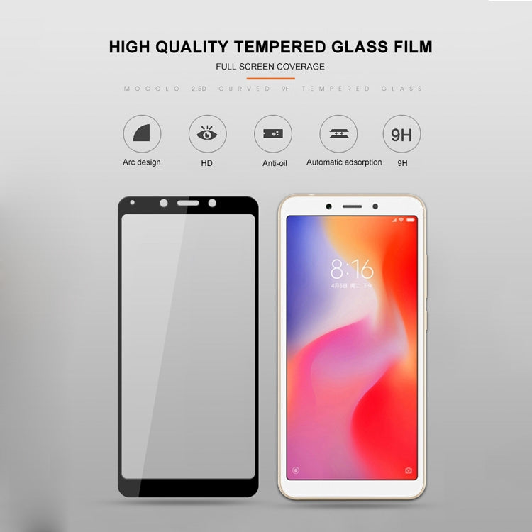 Tempered glass screen protector film with full coverage and 9H hardness