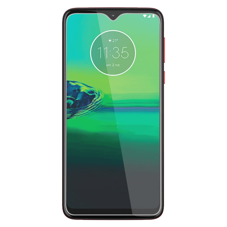 Tempered glass screen protector for Motorola phone, clear film covering entire display
