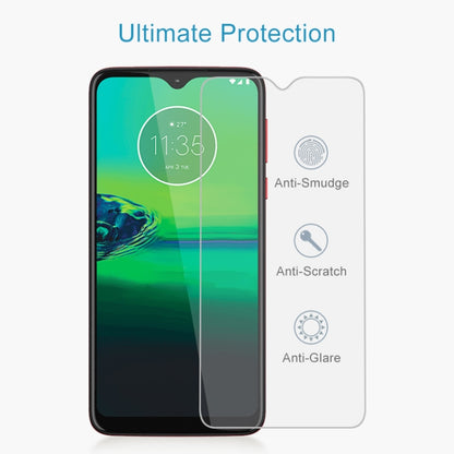 Tempered glass screen protector for Motorola phone, clear cover with rounded corners