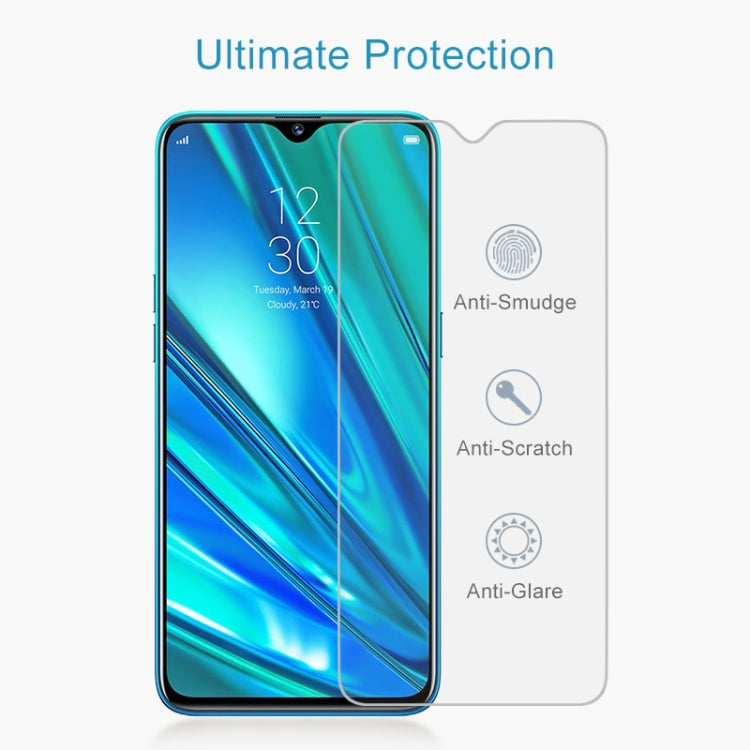 Tempered glass screen protector with anti-smudge, anti-scratch, and anti-glare