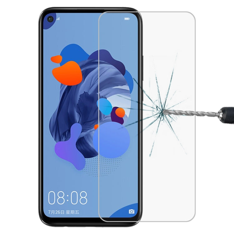 Tempered glass screen protector for Huawei nova 5i Pro, clear with 2.5D rounded edges