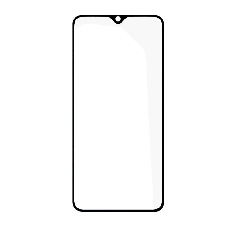 Tempered glass screen protector panel for smartphone, full-coverage with rounded corners