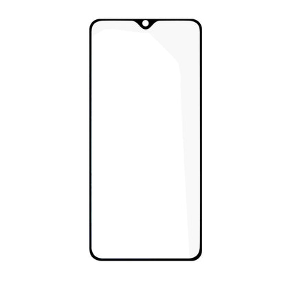 Tempered glass screen protector panel for smartphone, full-coverage with rounded corners