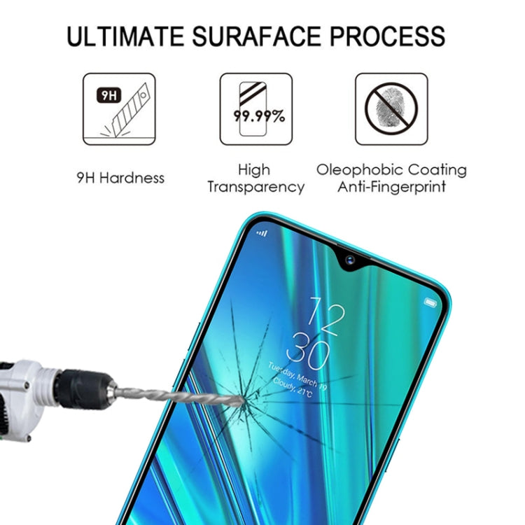 Tempered glass screen protector with anti-fingerprint and scratch-resistant coating icons