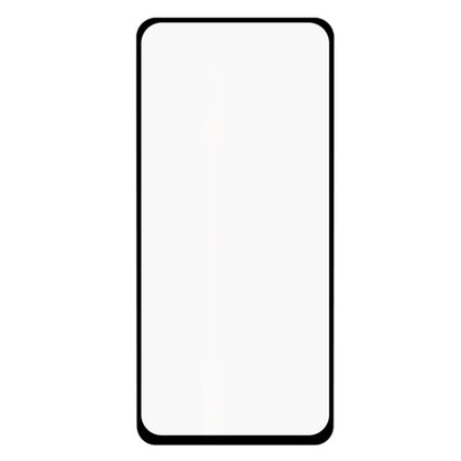 Clear tempered glass screen protector sheet with black border for full coverage