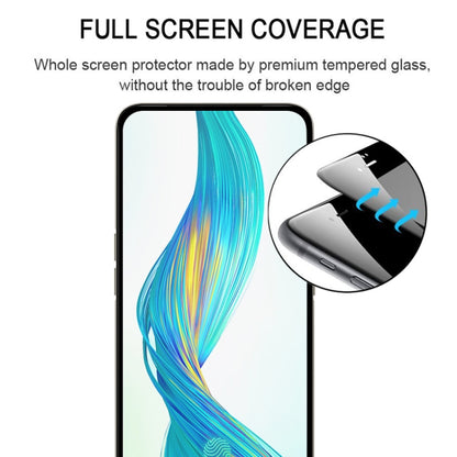 Full screen coverage tempered glass protector with precise cutouts