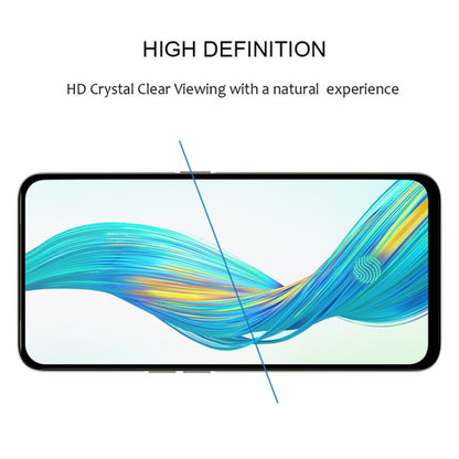 Tempered glass screen protector with clear HD view and rounded edges