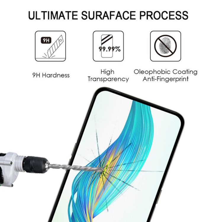 Tempered glass screen protector with anti-fingerprint and anti-scratch coatings