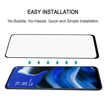 Full-screen tempered glass screen protector film for easy, bubble-free installation