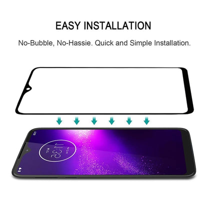 Tempered glass screen protector for Motorola One Macro with easy bubble-free installation