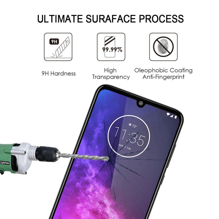 Tempered glass screen protector with hard coating indicators and phone screen overlay