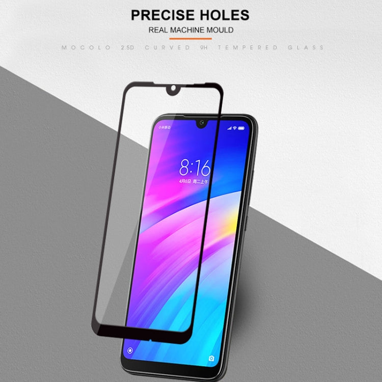 mocolo 0.33mm 9H tempered glass film for Xiaomi Redmi 7, full coverage