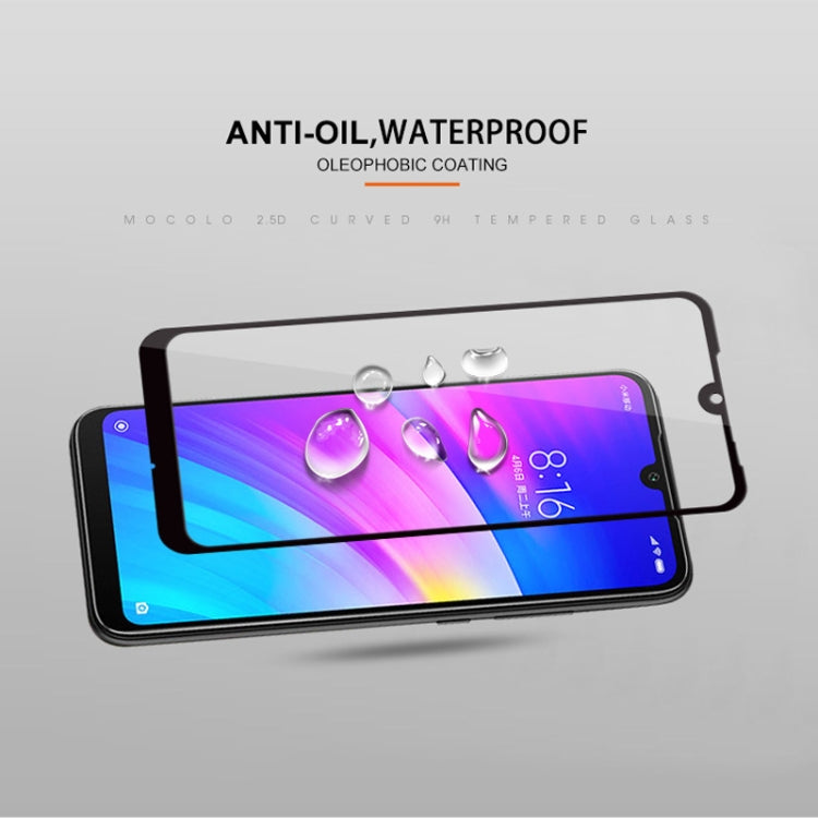 mocolo anti-oil tempered glass screen protector for Xiaomi Redmi 7, full coverage