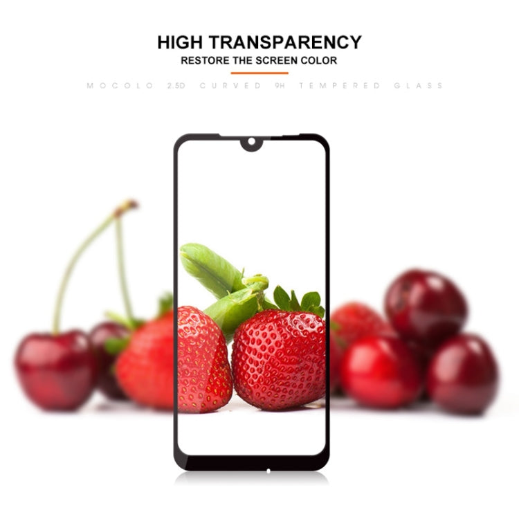 mocolo high-transparency tempered glass screen protector for Xiaomi Redmi 7