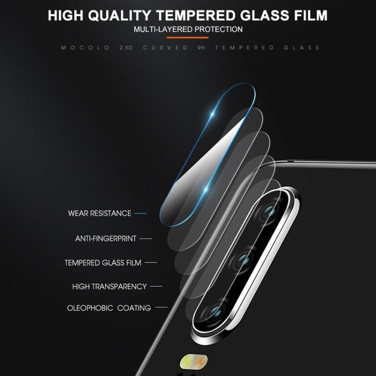 mocolo rear camera lens tempered glass film with layered protection, anti-fingerprint