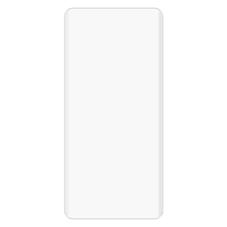 Clear curved tempered glass screen protector film for smartphone screen