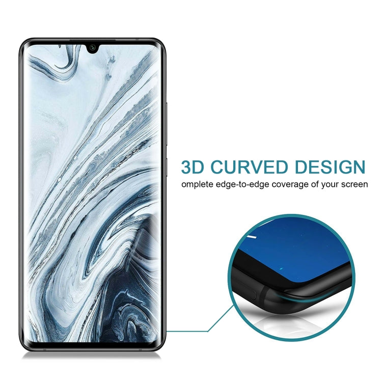 3D curved tempered glass screen protector film with edge coverage