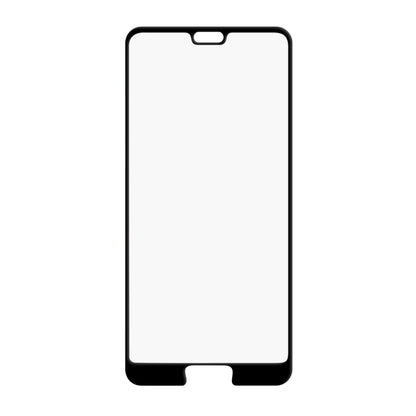 Full-screen tempered glass screen protector film for Huawei P20, clear with cutout frame