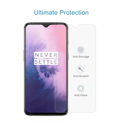 Clear tempered glass screen protector with anti-smudge, anti-scratch, anti-glare features