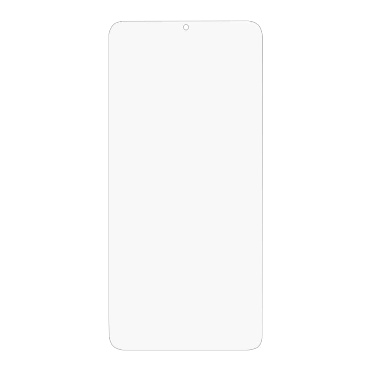 Curved full-screen tempered glass protector, clear with rounded edges